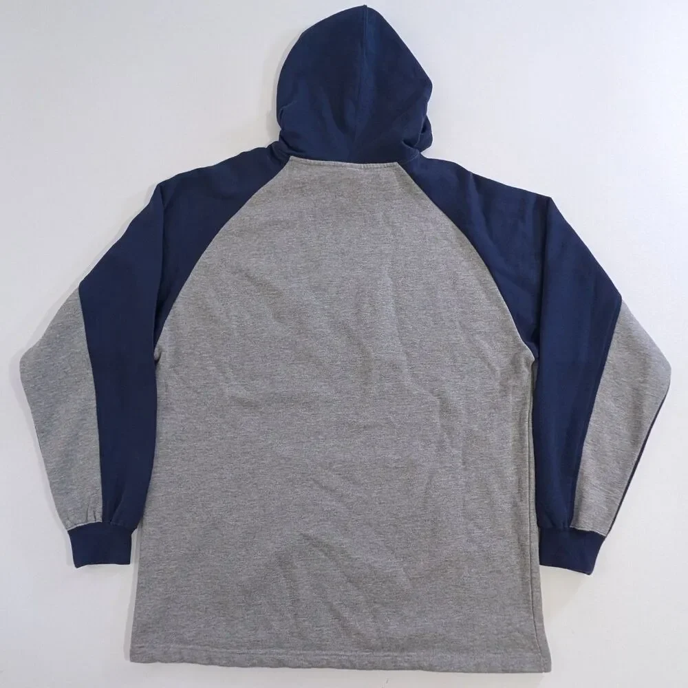 Vintage Detroit Tigers Embroidered Hoodie L Baseball Y2K 07 Lee Sport Sweatshirt